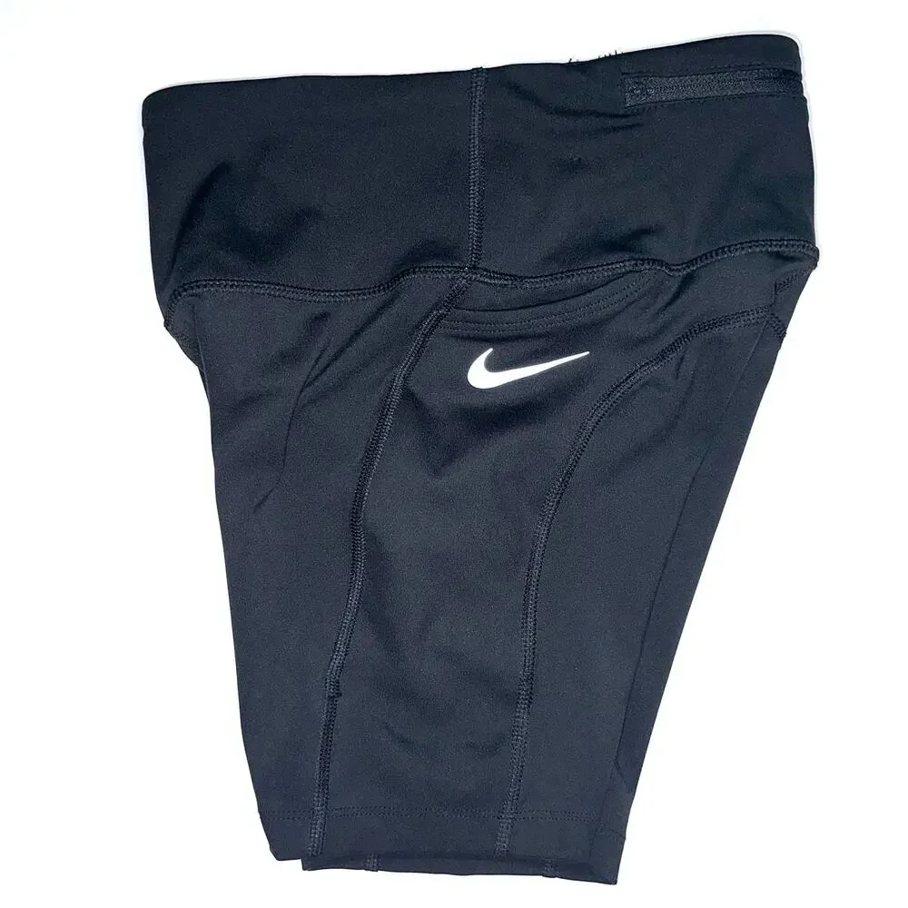 Nike Womens Fast Black Running Biker Short Size XS